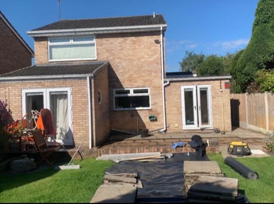 House extension completed — Wirral