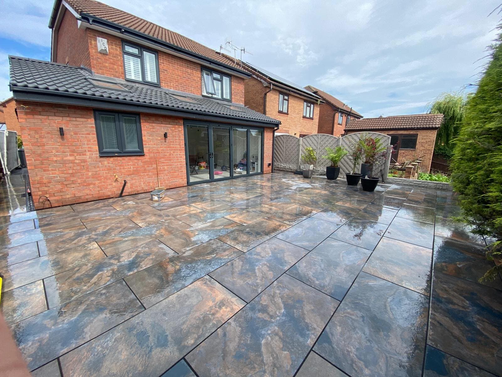 House extension completed, Wirral