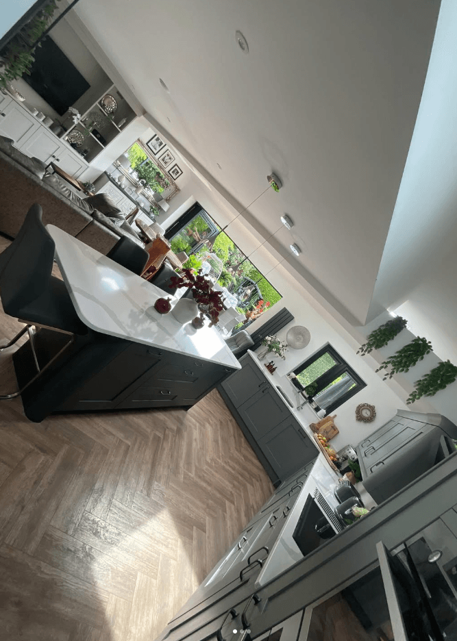New kitchen extension completed
