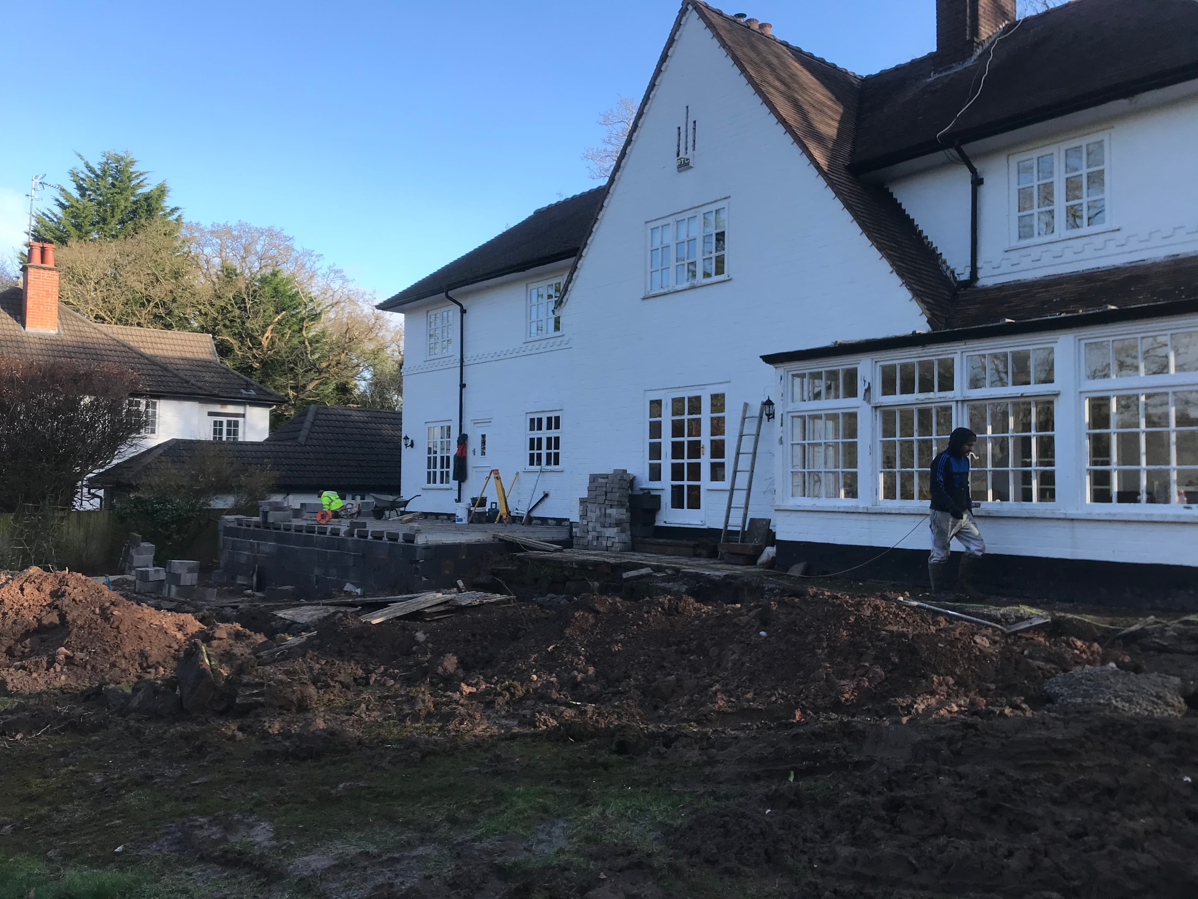 Groundworks and landscaping