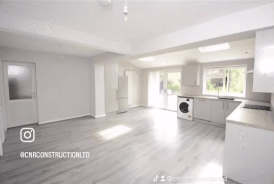 Kitchen renovation Wirral — completed kitchen second angle