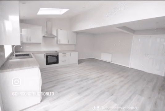 Kitchen renovation Wirral — completed full kitchen renovation by CNR Construction
